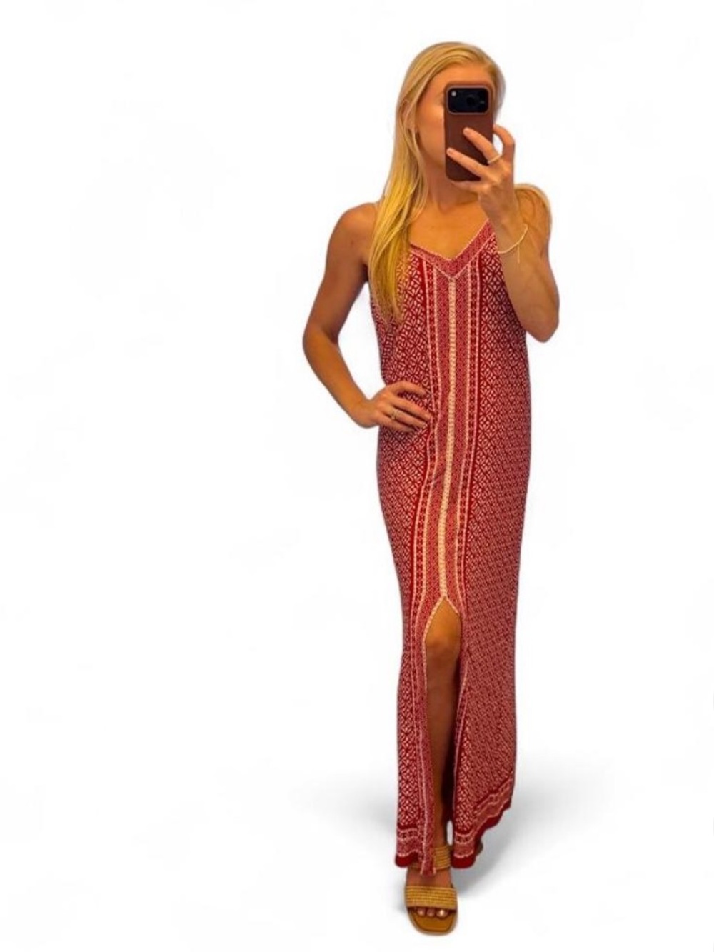 LOFT Boho Beach Maxi Size Small